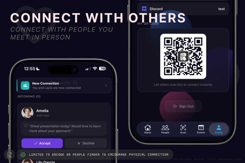 Relio - Tinder for Events