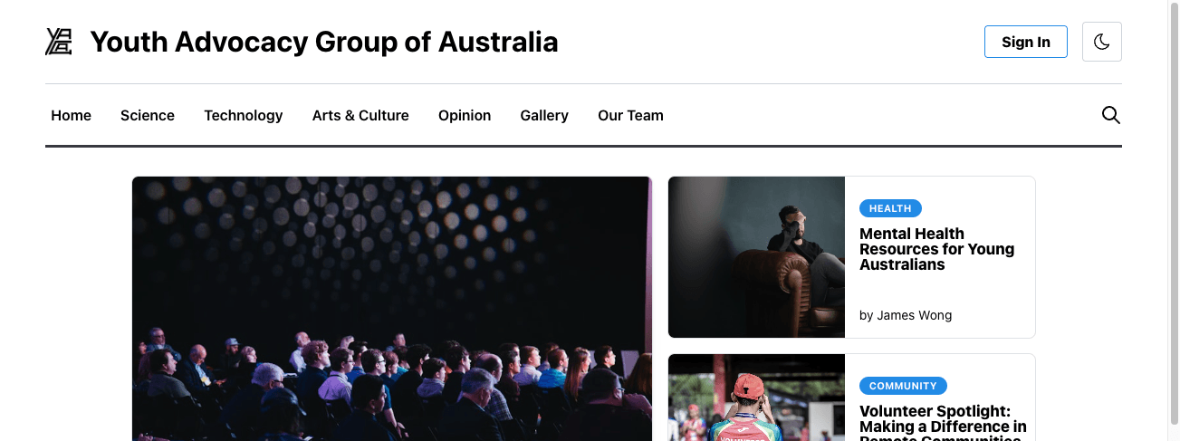 Blog / News Software (YAGA)